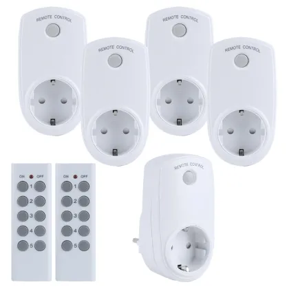 EU Standard Smart Plug - Remote Control Smart Socket