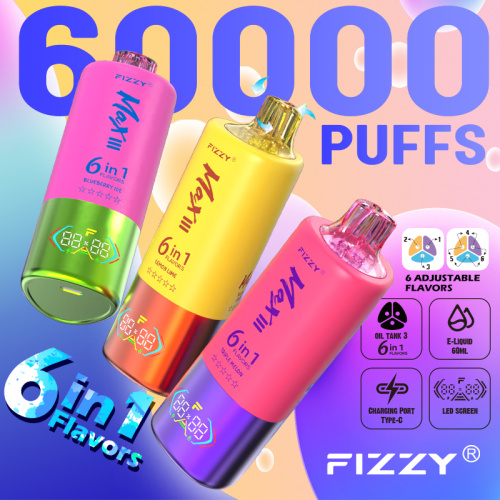 Wholesale FIZZY MAX III 60000puffs Disposable Vape