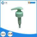 Светло-зеленый пластиковый насос для лосьона с ребристой крышкой