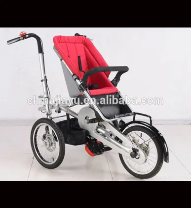mother and child bicycle baby stroller