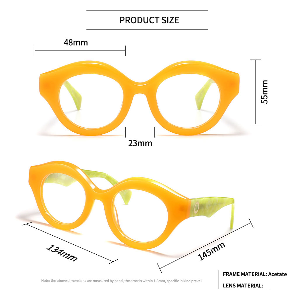 Vintage Acetate Optical Frame For Women