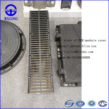 Professional China Ductile Foundry Heavy Duty Cast Iron Customized/OEM Manhole Grate