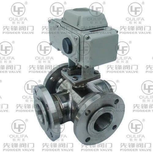 Sanitary Grade 3-Way Ball Valve Various Connection