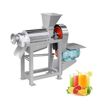 Juicer à vis électrique aux fruits et légumes pour la production de jus de pommes et d'oranges industrielles