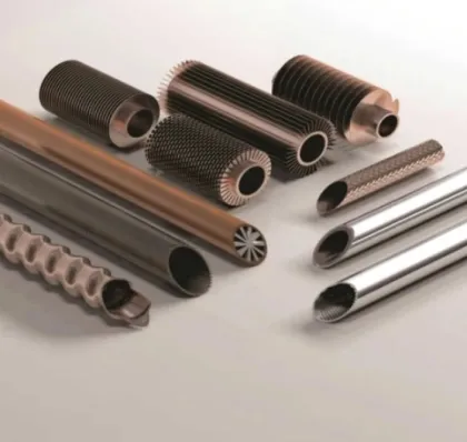 Copper aluminum composite finned tube
