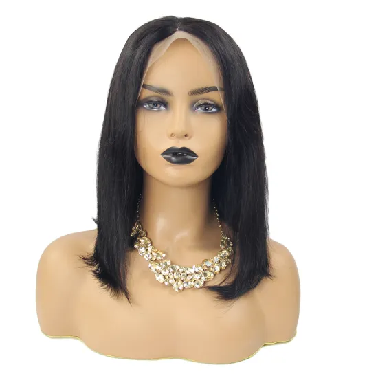 HOT SELLING transparent lace closure bob lace front wigs human hair wig