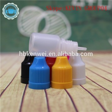 Hot sale 5ml pe dropper oil bottle with childproof evident cap for personal care