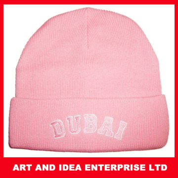 Latest promotion knitting custom beanie hats 2014
