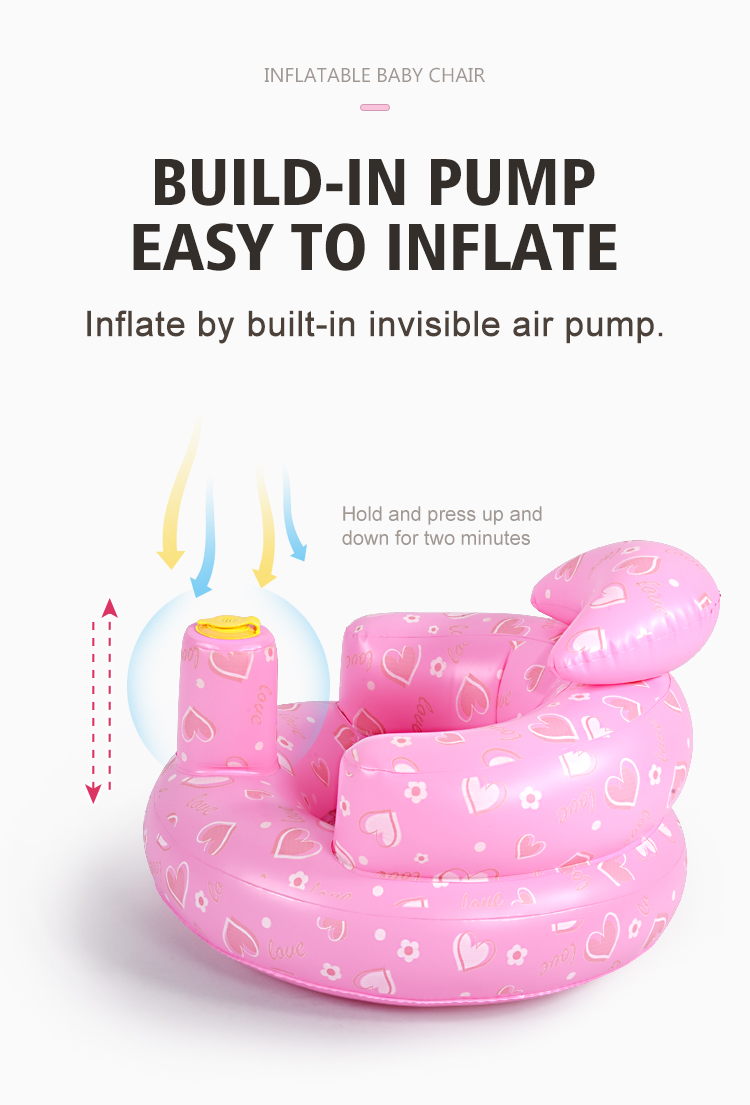 Built in Air Pump Infant Back Support Sofa