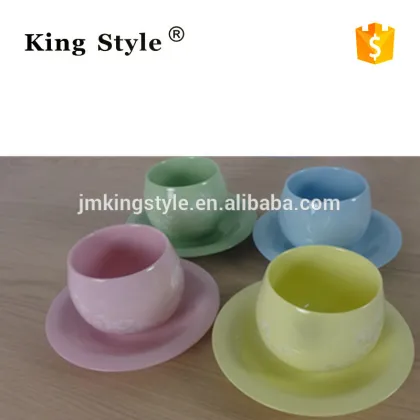 Ceramic Tea Cup and Teapot