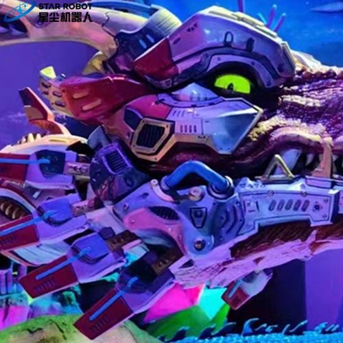 Simulasi Naga Model untuk Pameran Mech Immersive