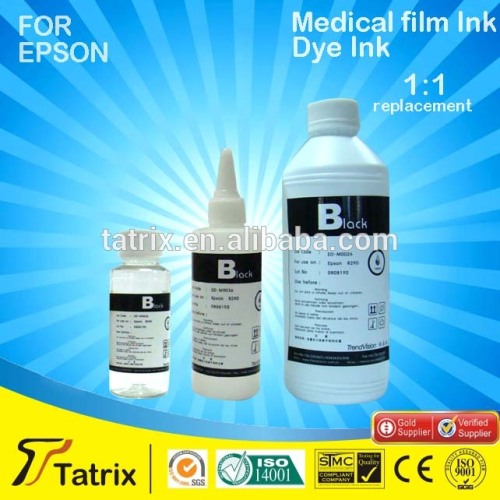 Medical film ink ink cartridges for Epson,dye ink with 500ML the Best Supplier on ALIBABA.