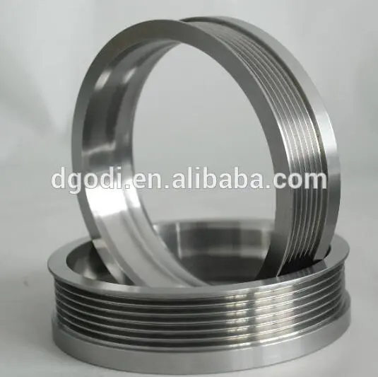 cnc machining stainless steel pulley wheels for elevator using