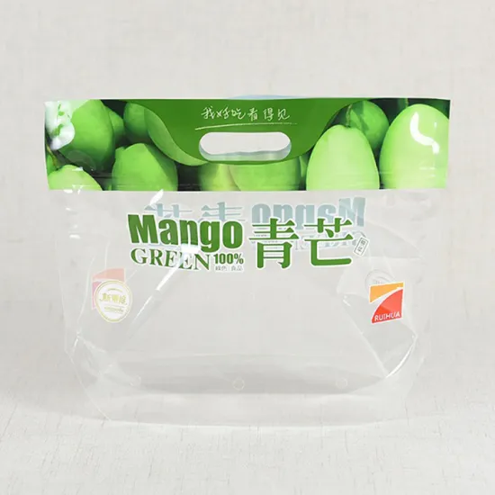 Clear Mango Grape Package Bag Fruit Vegetable Fresh Keeping Packaging Bag