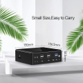 Dual LAN mini PC dengan paparan DP