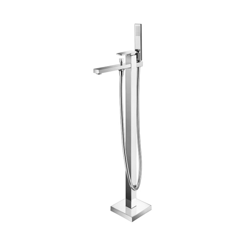 Single handle bath mixer floor-standing