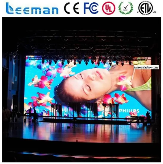 stage led curtain Leeman P7.62 SMD p6 outdoor smd led module
