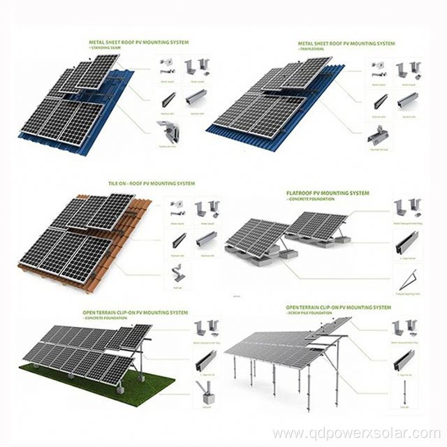 Ground Mounted 10KW Off-Grid Solar Energy System