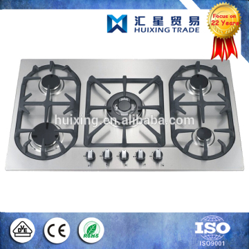 5 Burner Gas Stove Top Panel For Parts Of Gas Cooktop