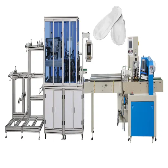 High Speed Disposable Hotel Slippers Manufacturing Machine