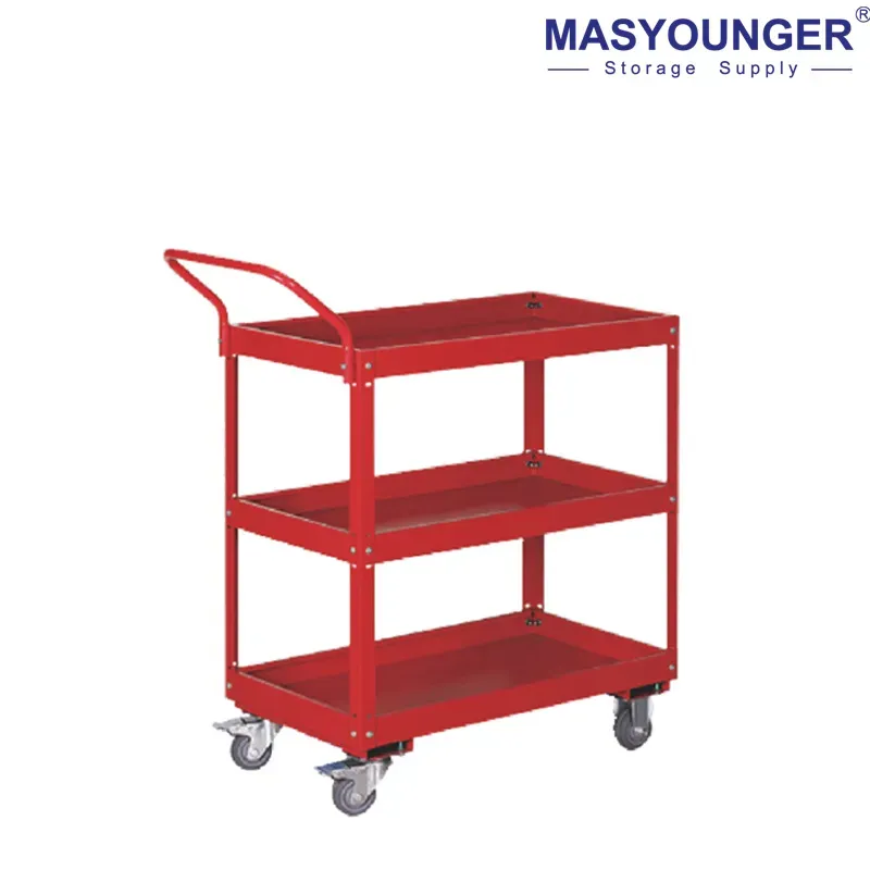 Metal Tool Trolley with Wheels