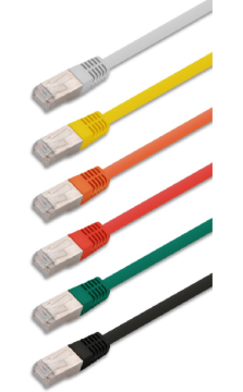F/UTP shielded twisted 4 pairs category 5e patch cord China Factory High quality data cable