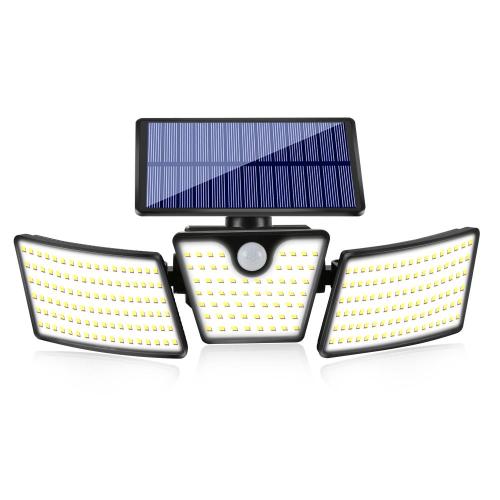 Solar 3 Head Wall Light