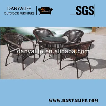 DY-IRON-0017,rattan chairs,wicker chairs,garden sets,dinning set,lounger,rattan table