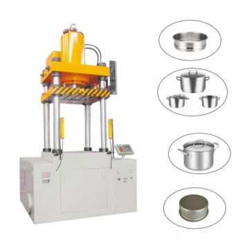 Efficient servo hydraulic press for metal forming