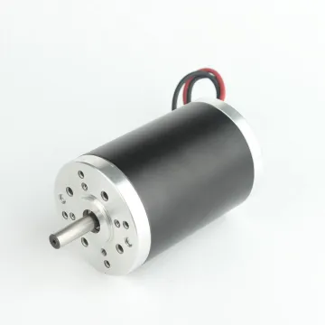 52ZYT03A DC Brush Motor / Permanent Magnet 93W-700W DC Motor 12V