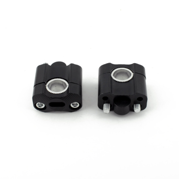Universal Motorcycle Handlebar Clamps Riser Adapter for 22MM/28MM Pit Bike Frame Fittings