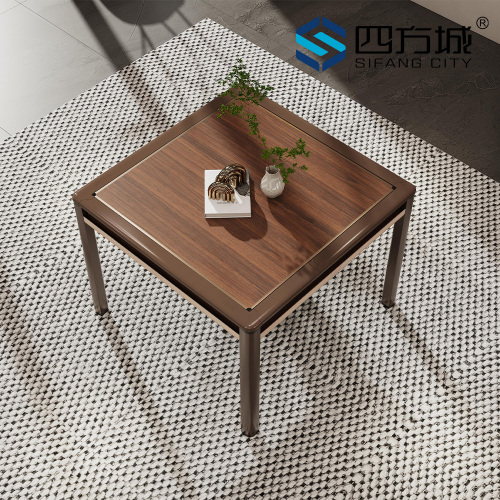 Автоматический стол для маджонга премиум-класса M560 цвета каштан