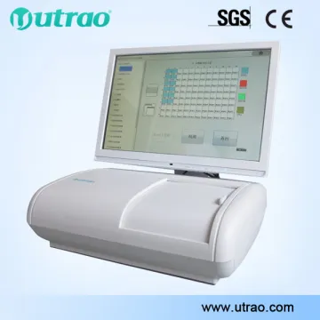 laboratory equipment elisa microplate reader SM800 with English version