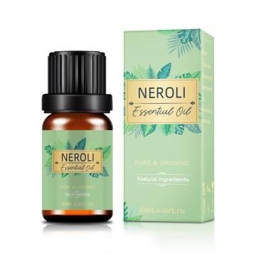 Óleo Neroli Orgânico Custom de Top de Alta Qualidade Neroli Neroli Óleo de Fragrância 100% pura Oil de perfume