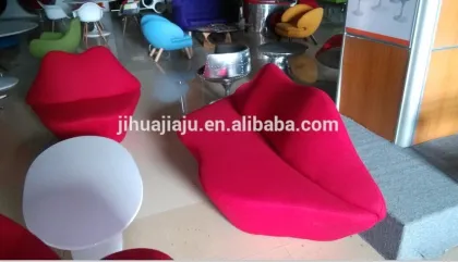 Lifestyle Living Room Furniture Bocca Red Lip Sofa