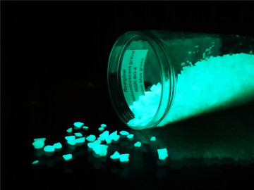 Realglow Photoluminescent Gravel Blue-green 4mm