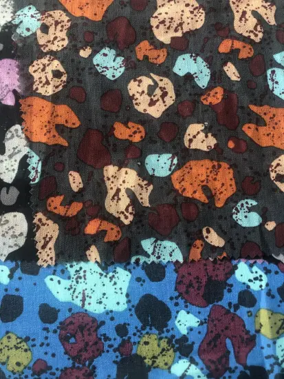 Poly Composite Filament Print Chiffon