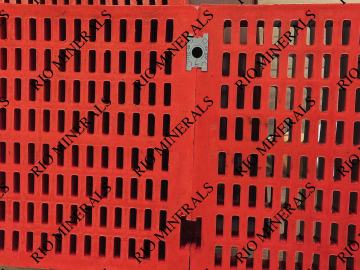 RIO Latex Rubber Screen Panel with Excellent Performance*8mm