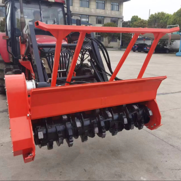 Hot Sale Skid Steer Mulcher 1600mm Cutting Width 36 Fixed Blades 800kg Heavy Duty Forestry Machinery Supplier