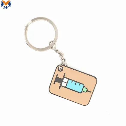 Metal Craft Customized Enamel Keyring Set Shop