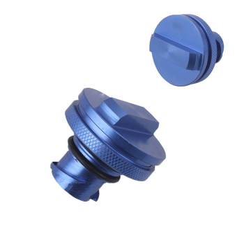 AUSO Aluminum Auto Parts Blue Diesel DEF Tank Cap for Dodge Ram 2013-2017
