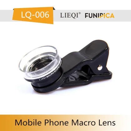 Electronics Photo Lenses phone with camera lens Micro 6X lq006 LIEQI