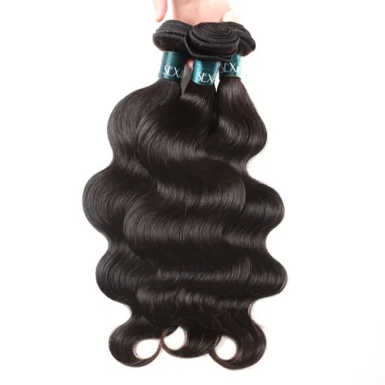 Brazilian Virgin Body Wave Hair Bundles 100gram Human Hair Bundles and Closure Cuticle Aligned Human Hair Extension
