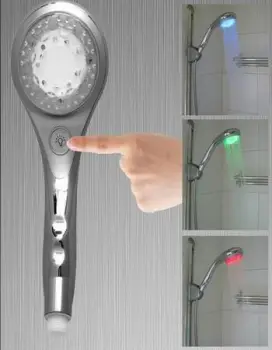 LED bathroom and kitchen 7 colors changing faucet