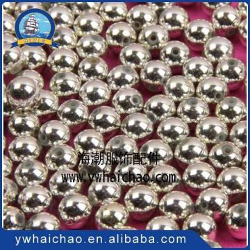 Wholesale prices special design flat round plastic beads with differen size