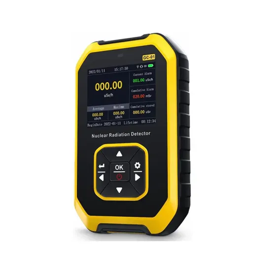 Chargeable X-ray Gamma-ray Beta-ray Detector - Geiger Counter for Nuclear Radiation