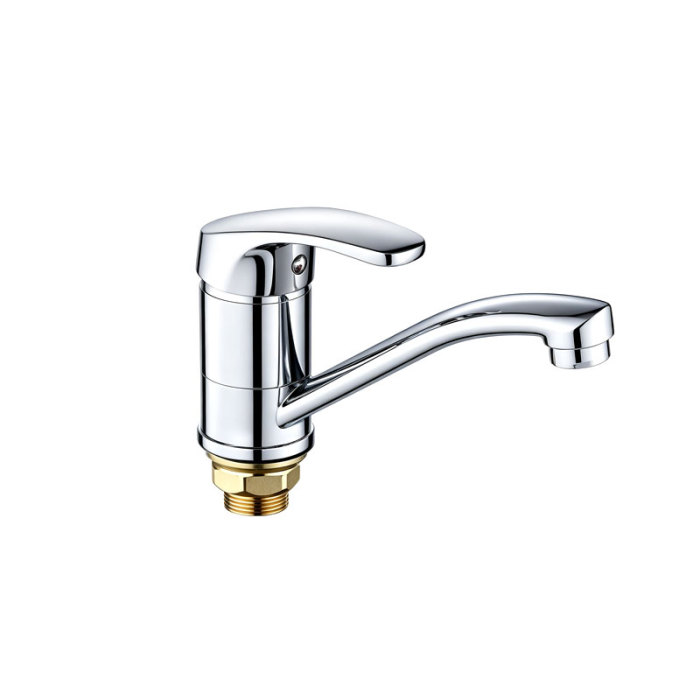 Modern Zinc Alloy Sink Mixer with Single Lever