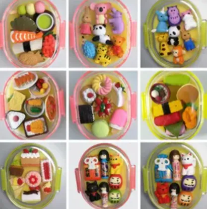 Bento Box Shape Eraser