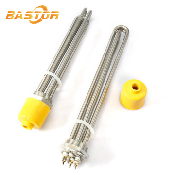 China Manufacture 220V Industrial Thread Electric Water Oil Heater Element Tubular Immersion Heater