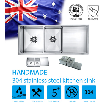 Durable SUS304 Stainless Steel Sink Draining Area